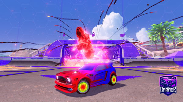 A Rocket League car design from imaygamer