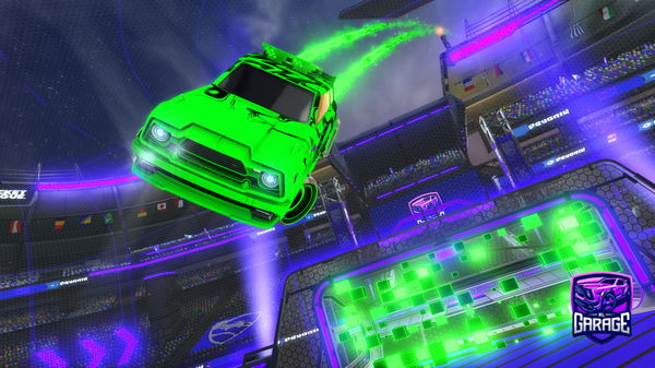 A Rocket League car design from ChewwyBwossom