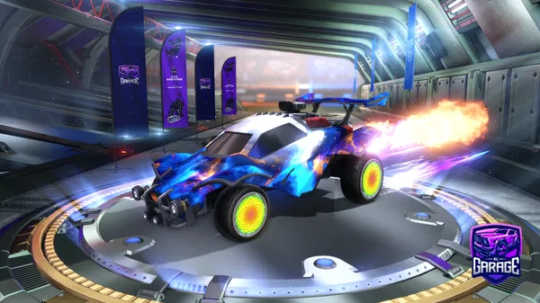 A Rocket League car design from gloomz___