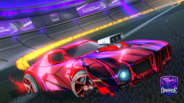 A Rocket League car design from xPrExYx