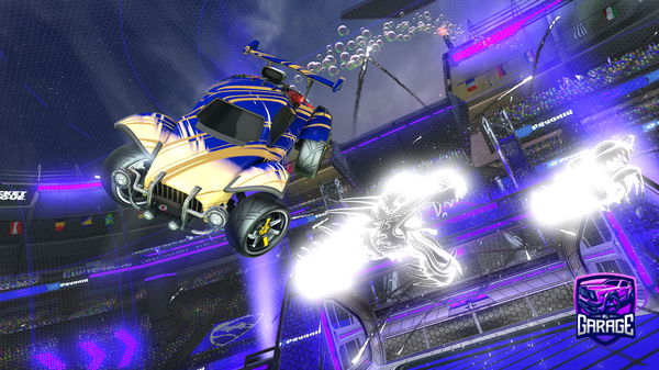 A Rocket League car design from vaqox