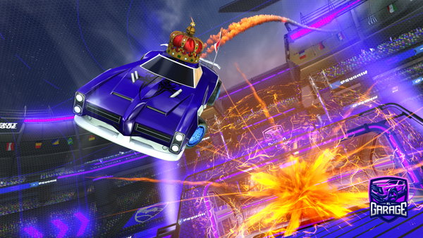 A Rocket League car design from heloop