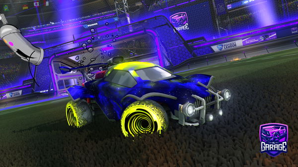 A Rocket League car design from Dano_less