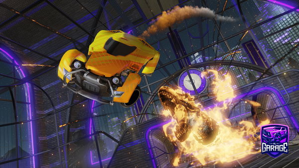 A Rocket League car design from Mingiep