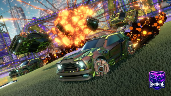 A Rocket League car design from teddy2552