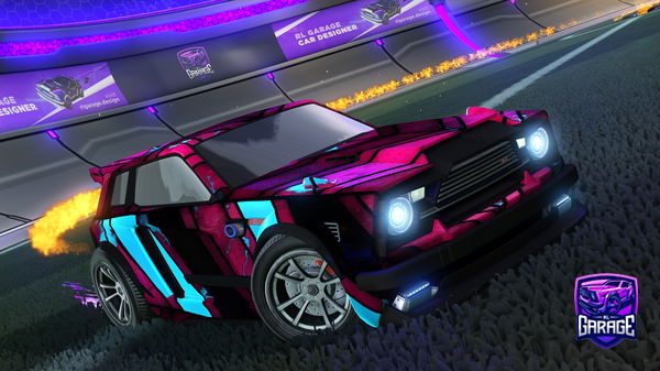 A Rocket League car design from LilCheetah7684