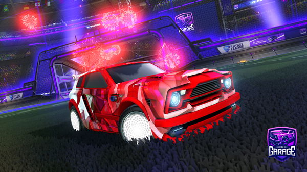 A Rocket League car design from Desert_Cobra440