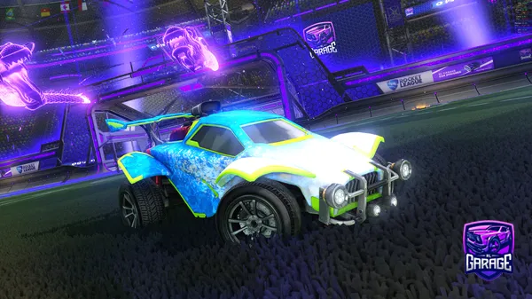 A Rocket League car design from Ultimatevole4427