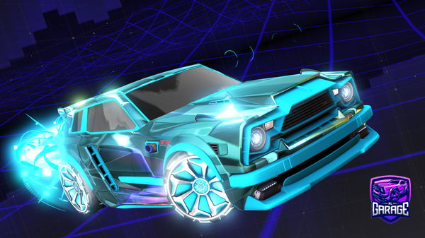 A Rocket League car design from washed_ghostt