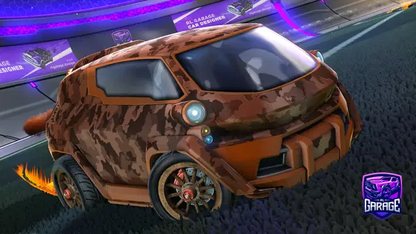 A Rocket League car design from BOAT-Chevy