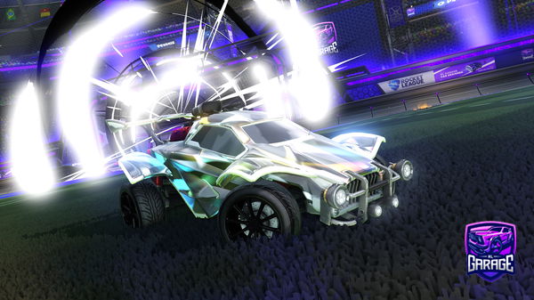 A Rocket League car design from BACK_35