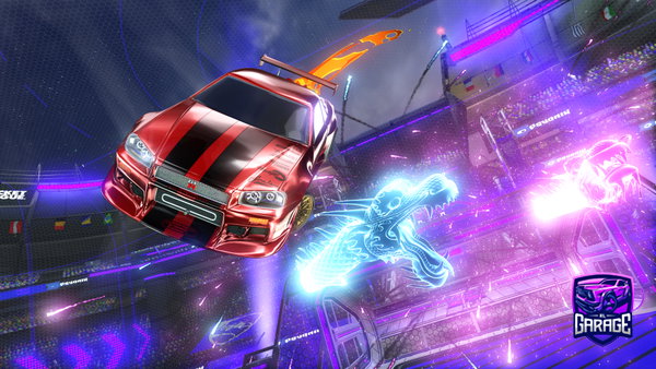 A Rocket League car design from B4str3r