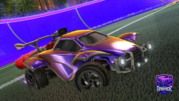A Rocket League car design from Tombvi