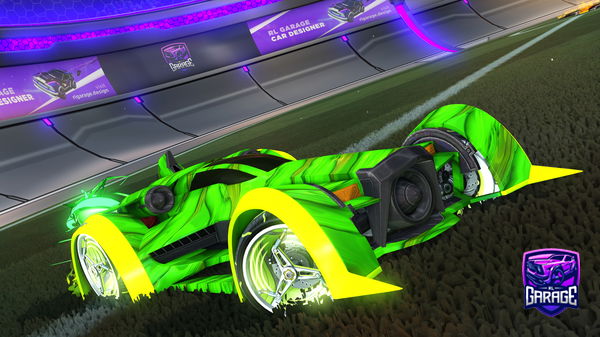 A Rocket League car design from Mick537