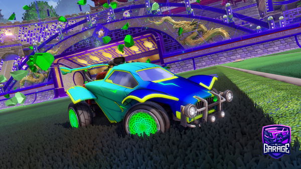 A Rocket League car design from skajp