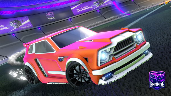 A Rocket League car design from WakTasticYT