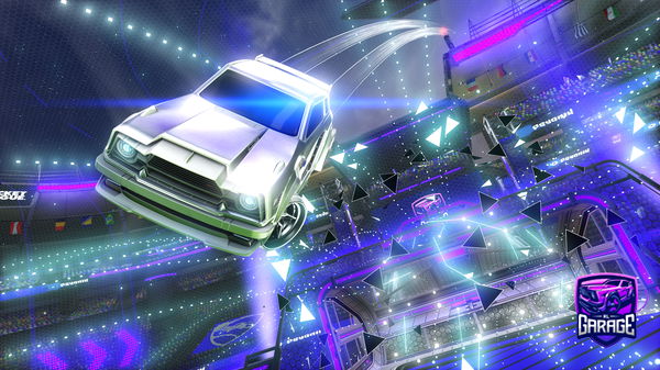 A Rocket League car design from Rutucan