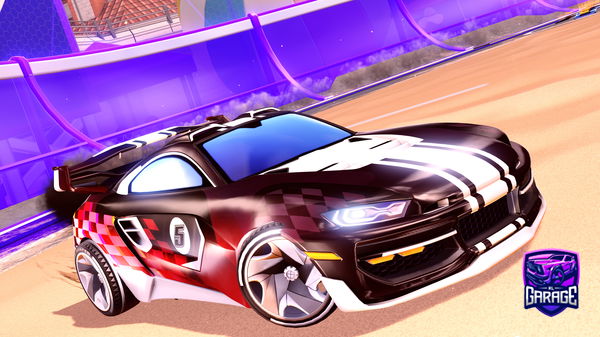 A Rocket League car design from boosted497