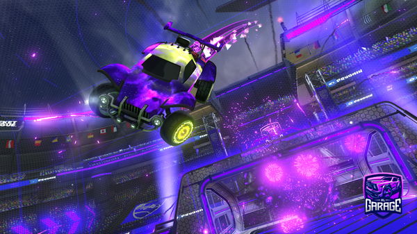 A Rocket League car design from MrPyps