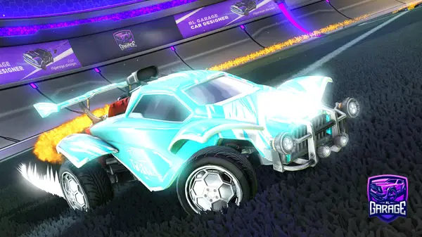 A Rocket League car design from matchbanana