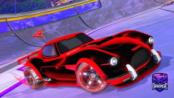 A Rocket League car design from prefix7481