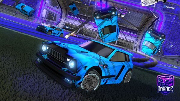 A Rocket League car design from FuzzySponge833