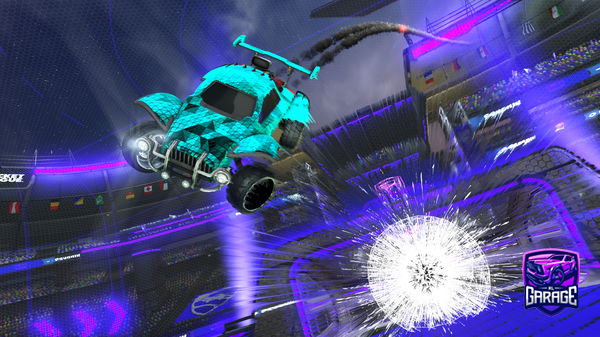 A Rocket League car design from MannZerr