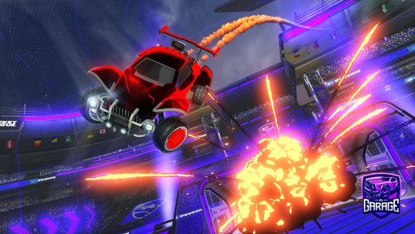 A Rocket League car design from Ollie08