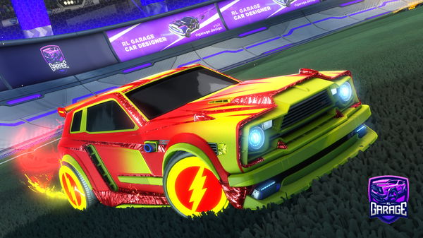 A Rocket League car design from Obey_Andrew80