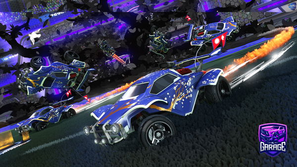 A Rocket League car design from zerozoro444