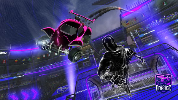 A Rocket League car design from Skkini