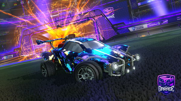 A Rocket League car design from GG_RlCS