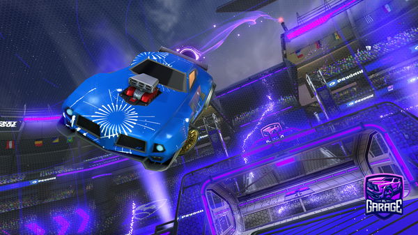 A Rocket League car design from ROHRSam