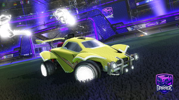 A Rocket League car design from Poulpi-poulpito