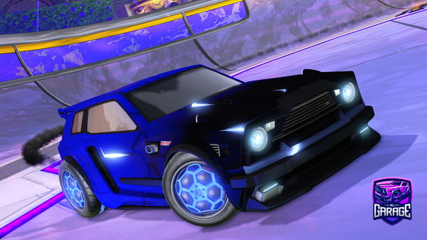 A Rocket League car design from ItsErrex