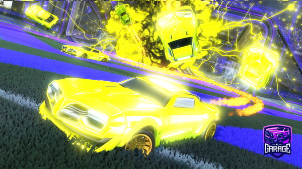 A Rocket League car design from akatotuu