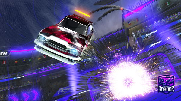 A Rocket League car design from vahuipon