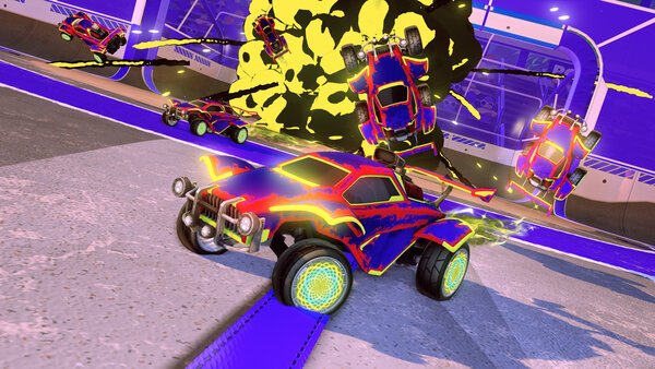 A Rocket League car design from Heckkerr1