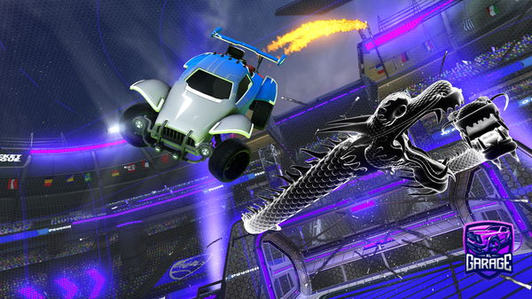 A Rocket League car design from TPG_PAPII