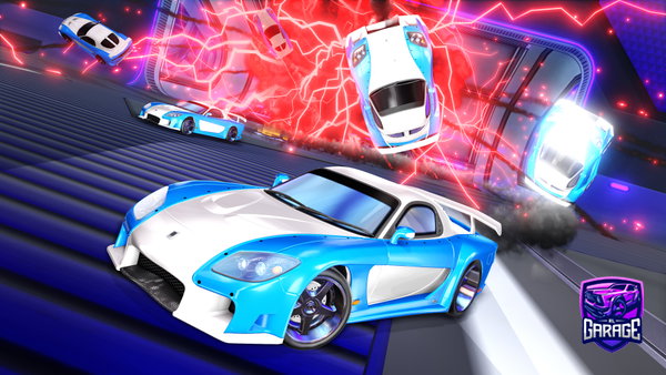 A Rocket League car design from Zariius477