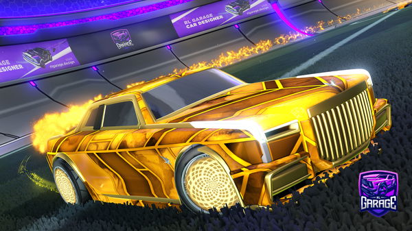 A Rocket League car design from Azeral01