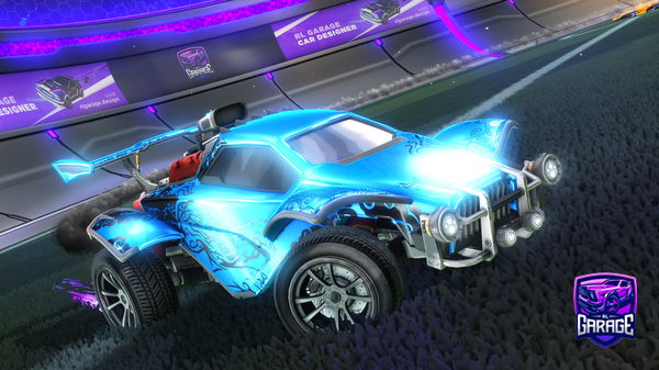 A Rocket League car design from Drulex