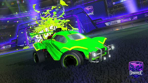 A Rocket League car design from Konsti137