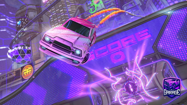 A Rocket League car design from FaiR_elmir