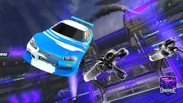 A Rocket League car design from MohaGod