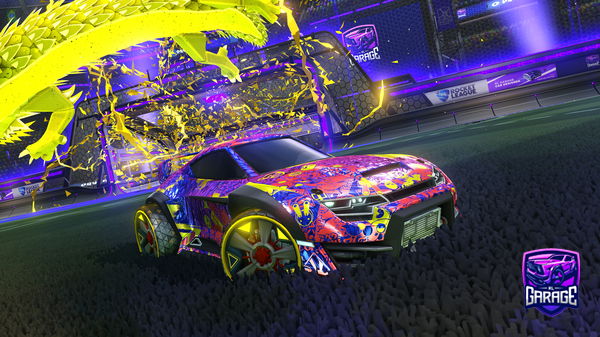 A Rocket League car design from Fidelo