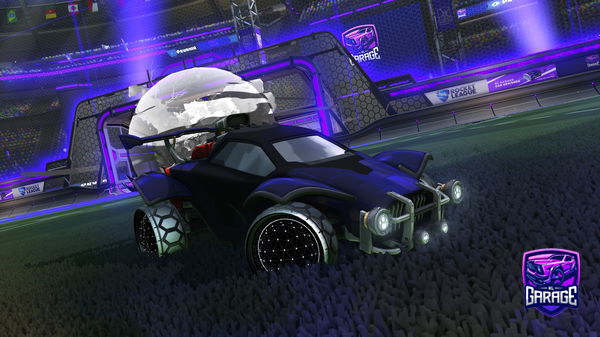 A Rocket League car design from YaelingeFR