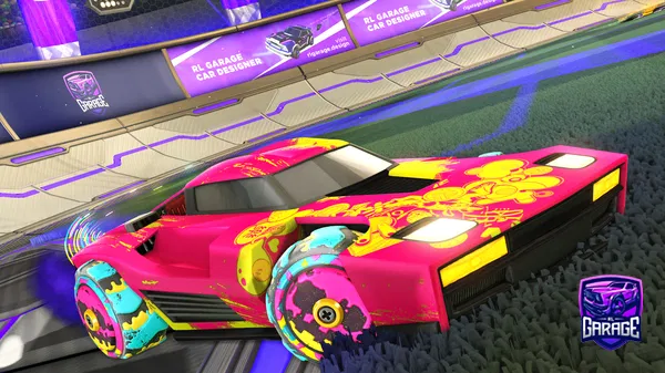 A Rocket League car design from Litkitten