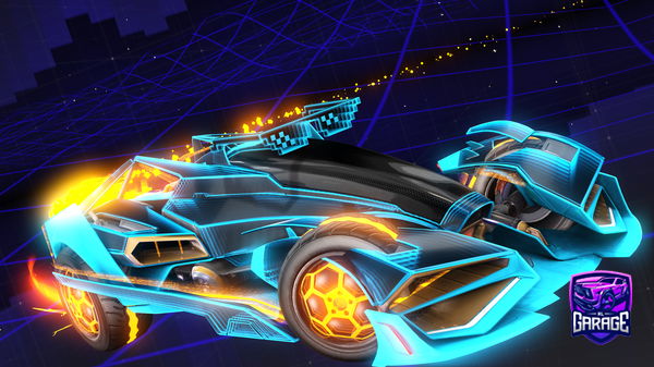 A Rocket League car design from Jpants1272