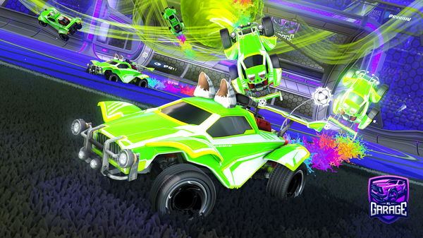 A Rocket League car design from Babyduck42